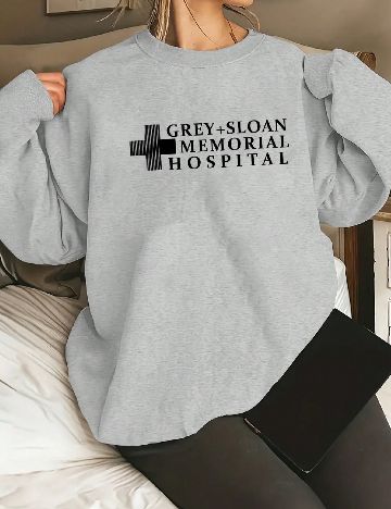 Bluza SHEIN CURVE, gri