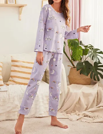 Pijama SHEIN, mov Mov