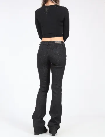 Blugi Zara, negru Negru