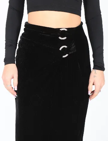 Fusta Zara, negru Negru