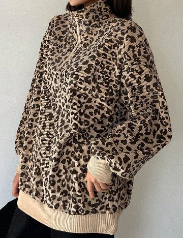 Bluza Dazy, animal print