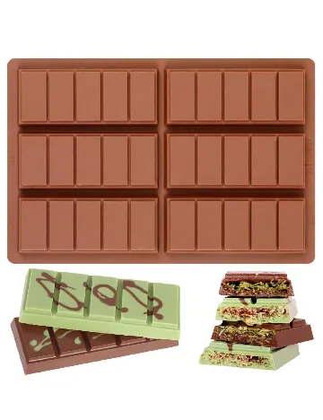 Forma din silicon SHEIN, maro Maro