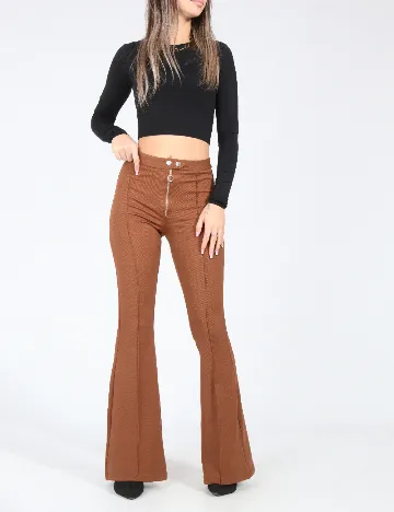 Pantaloni Zara, maro Maro