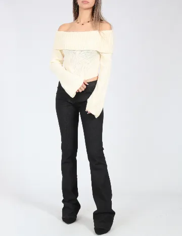 Top SHEIN, crem Crem