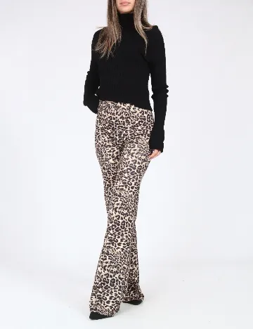 Pantaloni Zara, animal print Animal print