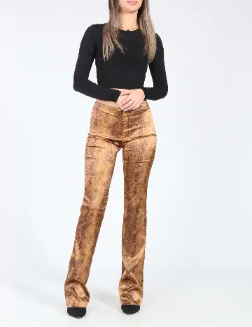 Pantaloni Bershka, imprimeu sarpe Maro