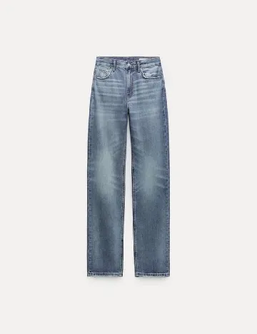 Blugi Zara, albastru Albastru