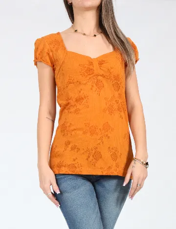 Bluza Zara, portocaliu Portocaliu