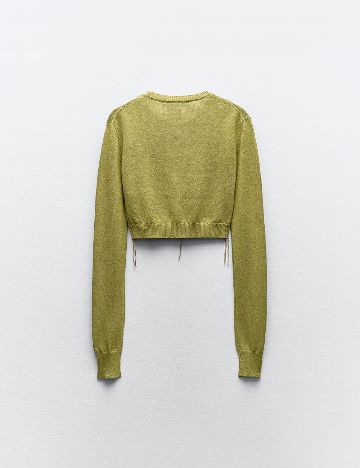 Cardigan Zara, verde