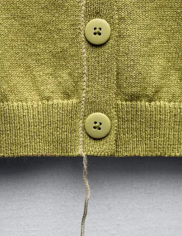Cardigan Zara, verde Verde
