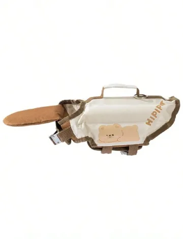 Vestă de salvare pentru animale de companie SHEIN, crem Crem