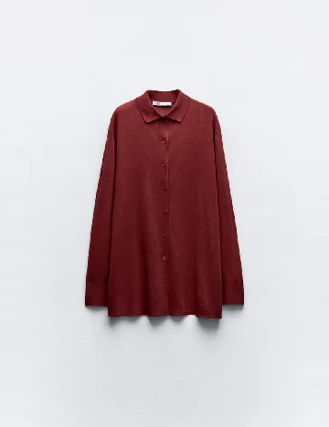 Camasa Zara, rosu Rosu