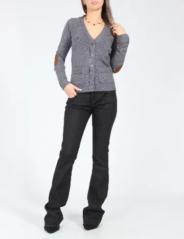 Cardigan Zara, gri Gri