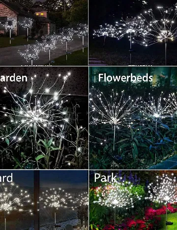 Set lumini led 4 bucati SHEIN, alb Alb