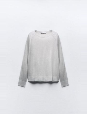 Bluza Zara, argintiu