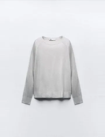 Bluza Zara, argintiu Gri