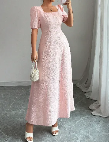 Rochie lunga SHEIN, roz Roz