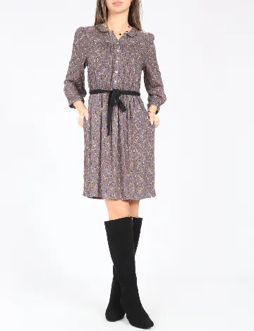 Rochie scurta Zara, mov Mov