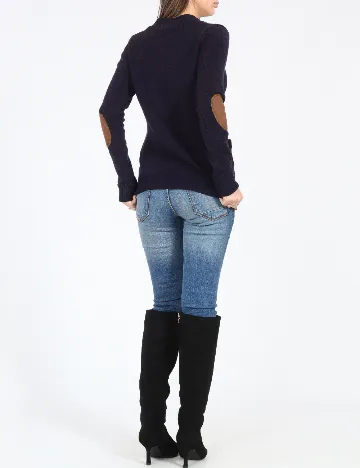 Pulover Zara, bleumarin Albastru