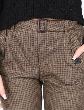 Pantaloni Zara, maro Maro