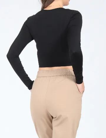 Top Zara, negru Negru