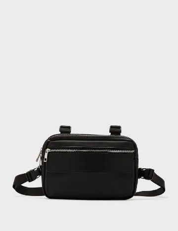 Borseta Bershka, negru Negru