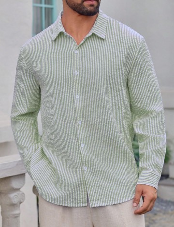 Camasa SHEIN, verde