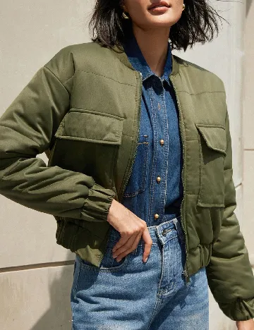 Jacheta SHEIN, verde Verde