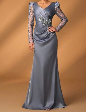 Rochie lunga SHEIN, gri