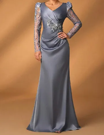 Rochie lunga SHEIN, gri Gri