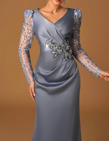 Rochie lunga SHEIN, gri