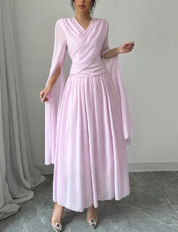 Rochie lunga SHEIN, roz Roz