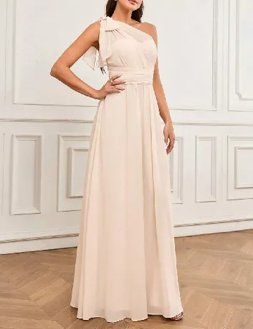 Rochie lunga SHEIN, crem Crem