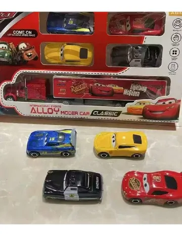 Set masinute Cars 5 bucati SHEIN, mix culori Mix culori