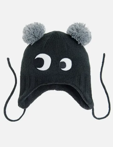 Caciula Cool Club, negru Negru