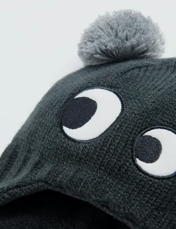 Caciula Cool Club, negru Negru