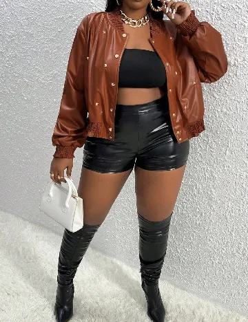 Jacheta SHEIN CURVE, maro Maro