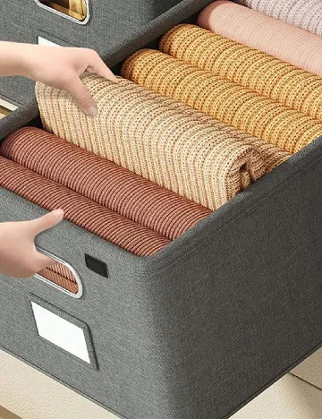 Cutie pentru depozitare SHEIN, gri Gri