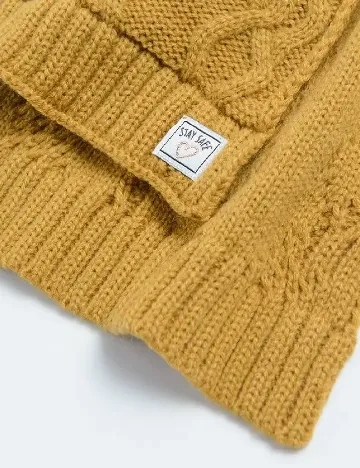 Fular Cool Club, galben Galben