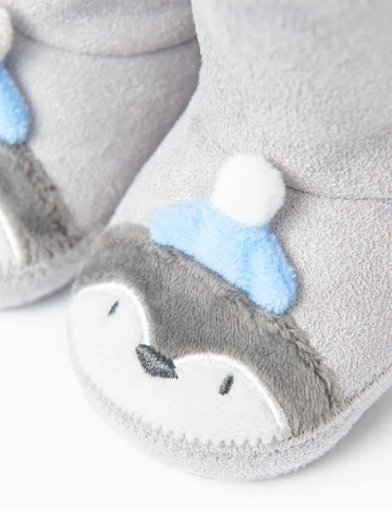 Papuci de Casa Cool Club, gri