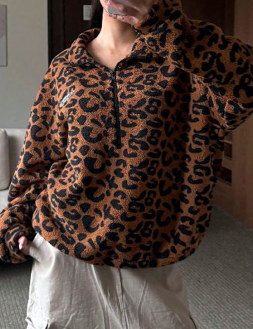Bluza Dazy, animal print