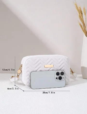 Geanta SHEIN, alb Alb