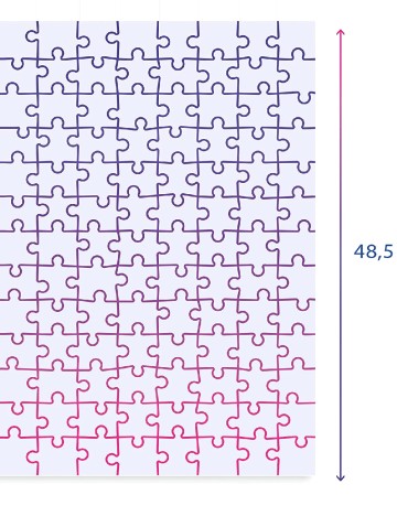 Puzzle Jurassic World 104 piese Clementoni, mix culori