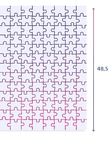 Puzzle Jurassic World 104 piese Clementoni, mix culori Mix culori