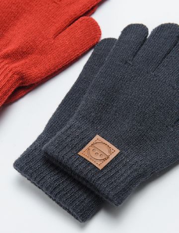 Set manusi 2 perechi Cool Club, rosu/albastru