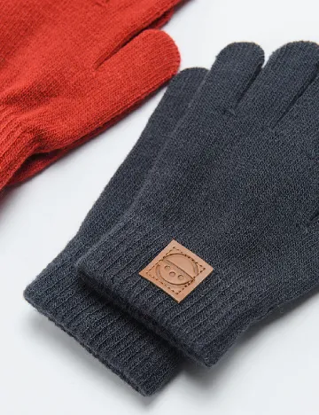 Set manusi 2 perechi Cool Club, rosu/albastru Rosu