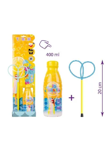 Set baloane de sapun TUBAN, galben Galben