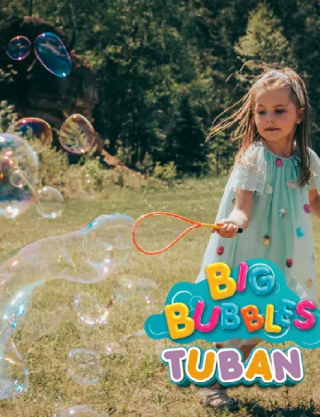 Set baloane de sapun TUBAN, galben Galben