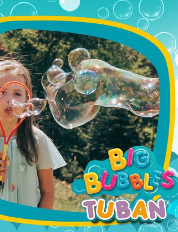 Set baloane de sapun TUBAN, galben