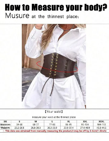 Corset SHEIN, maro Maro